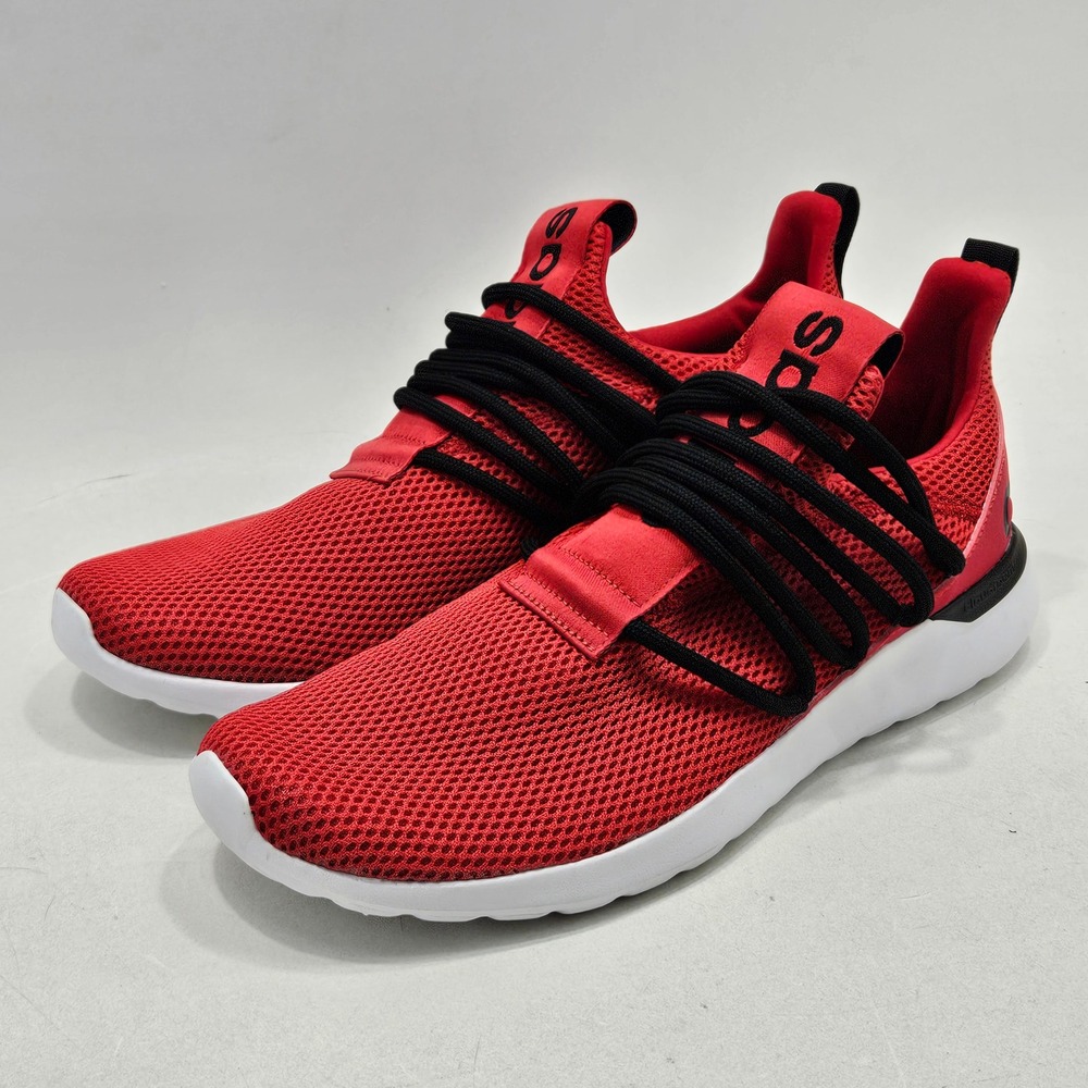 Adidas Lite Racer Adapt 3.0 Mens 11.5 Red Black Slip On Running Shoes FX8809